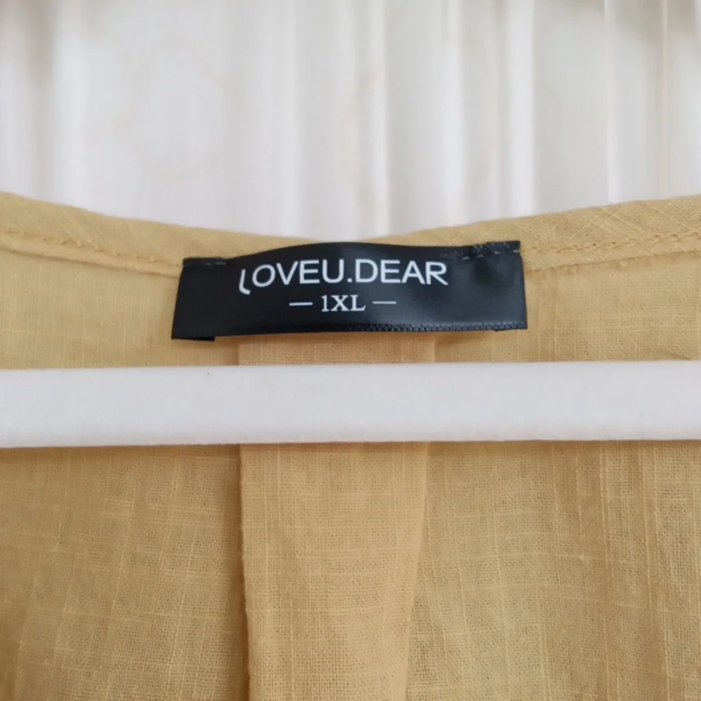 FURTHER PRICE DROP LoveU.Dear pintucked blouse. Size Large. - Picture 3 of 5